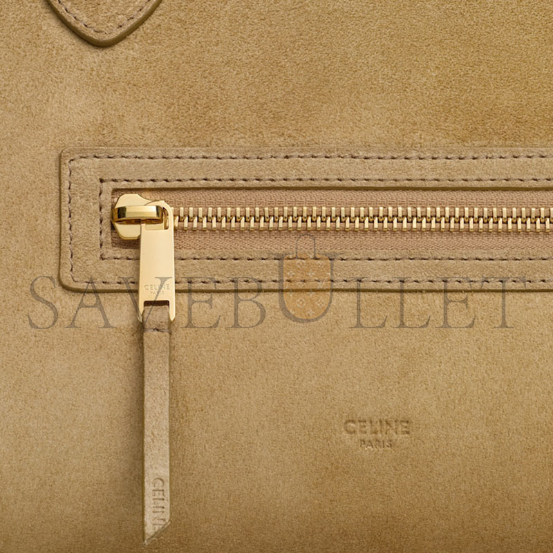 ce1i*e medium new lU*gage in suede calfskin l100e2n22.02bg (36*22*16cm)